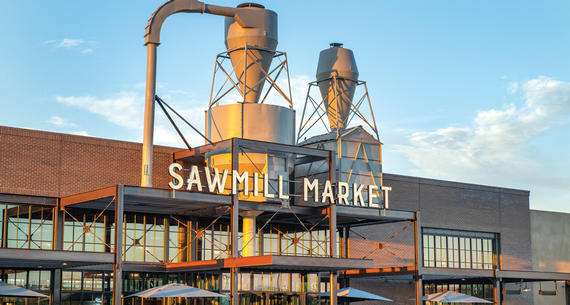 Sawmill Market entrance