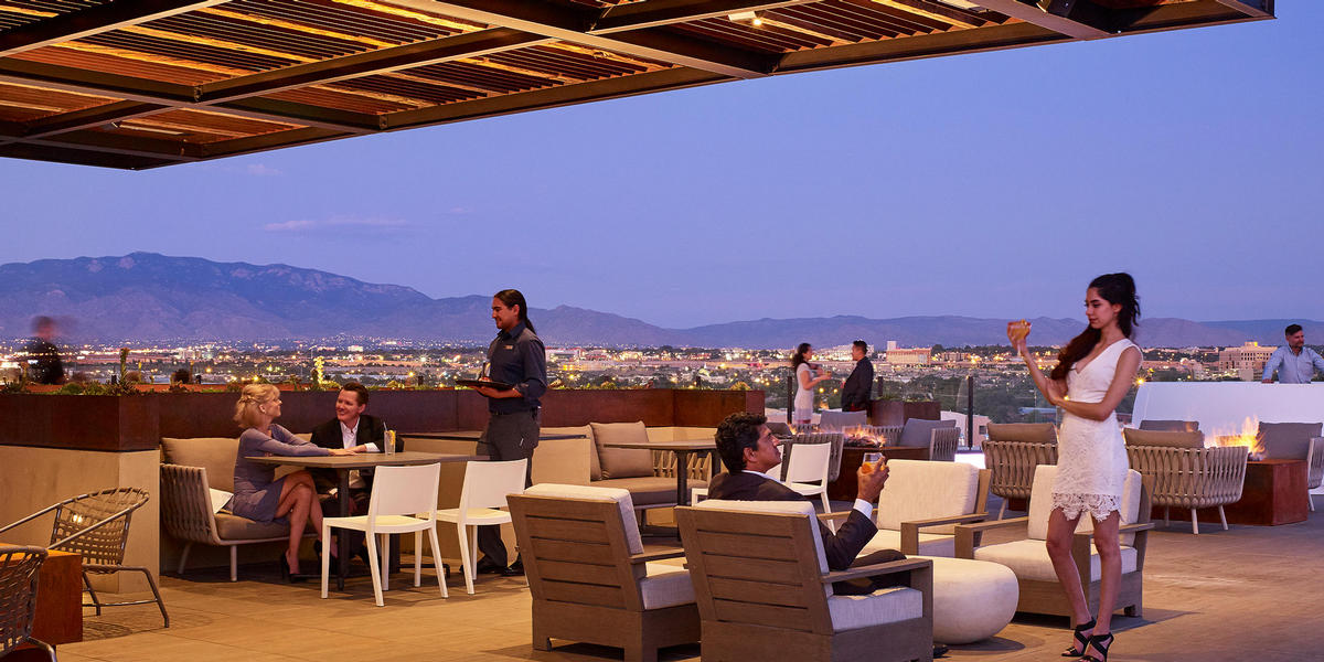 Level 5 rooftop dining